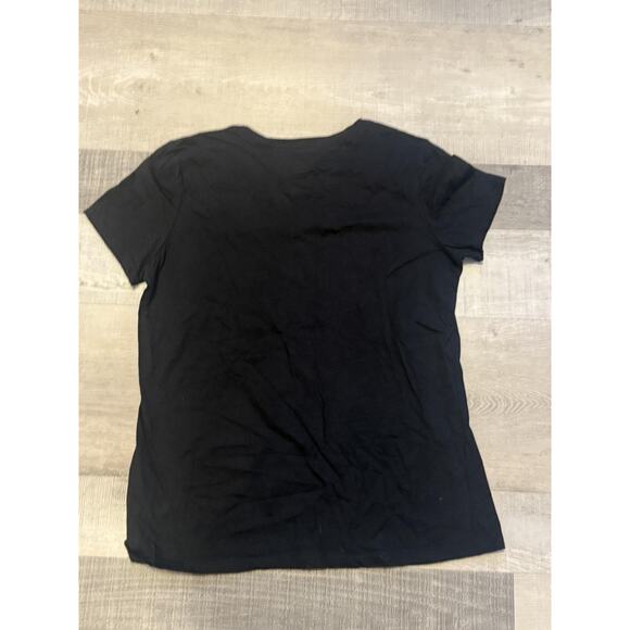 Pittsburgh Pirates Shirt Womens Large Black Yellow MLB Baseball Fanatics Tee - Picture 5 of 7